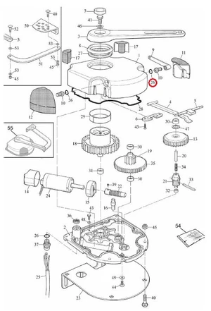 GOR-E1.5501 gumový o-kroužek pro WK /MHOUSE/ - slide 1