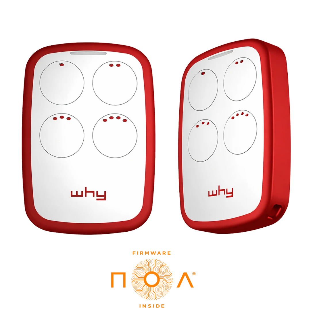 Vysielač Evo2 NOA 4-kanál, 433/868 MHz, granada