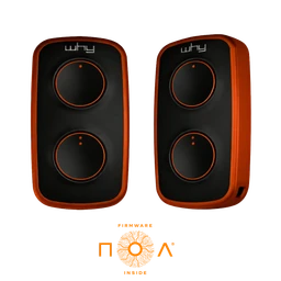 Vysílač LITE MINI NOA 2-kanál, 433 MHz, černo-oranžový