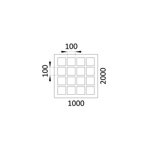 Plech pozinkovaný, 2000 x 1000 x 1,2 mm, 3D vzor - slide 1