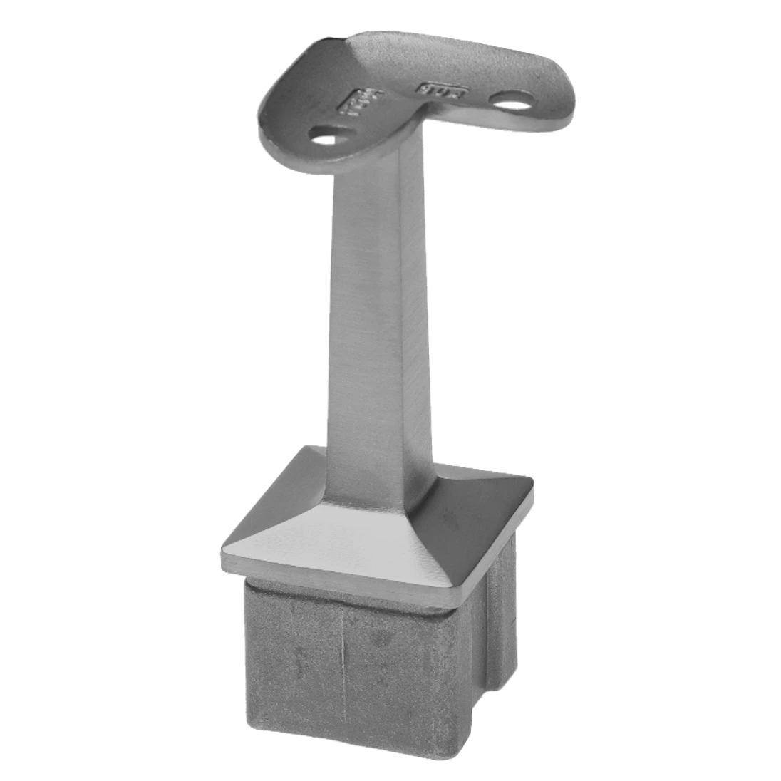 Držiak madla pevný rohový, na trubku ø 42,4 mm, AISI 304