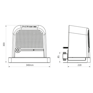 ROBO600KLT sada pre posuvnú bránu do 600 kg - slide 5