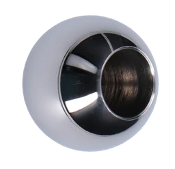 Guľa koncová ø 25 mm na trubku ø 12 mm, leštená AISI 304