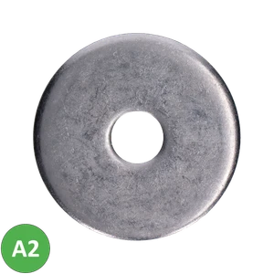 Nerezová podložka plochá ø 14 x 58 x 6 mm, DIN 1052/AISI 304 - slide 0