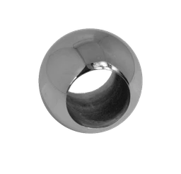 Guľa priechodná ø 20 mm na trubku ø 12 mm, leštená AISI 304