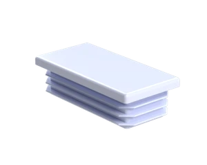 Krytka plastová 40 x 80 mm - slide 1