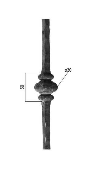 Tyč 12 x 12 x 1000 mm - slide 2