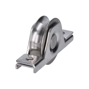 Vodiaca kladka ø 58 mm pre zapustenie do jokla, AISI 304 - slide 0