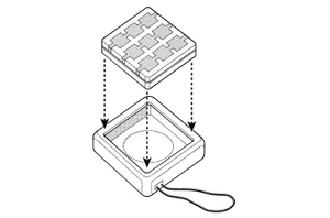 DOPREDAJ vysielač NiceWay 9-kanálový, 433 MHz, plávajúci kód - slide 1