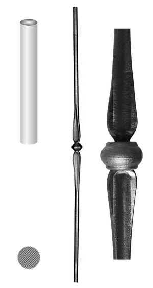 Tyč ø 12 x 1000 mm - slide 0