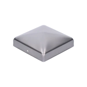 Strieška lisovaná plechová 60 x 60 x 1 mm, bez úpravy - slide 0