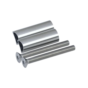 Prechod medzi stĺpom ø 42,4 mm a platňou, L = 55 mm - slide 0