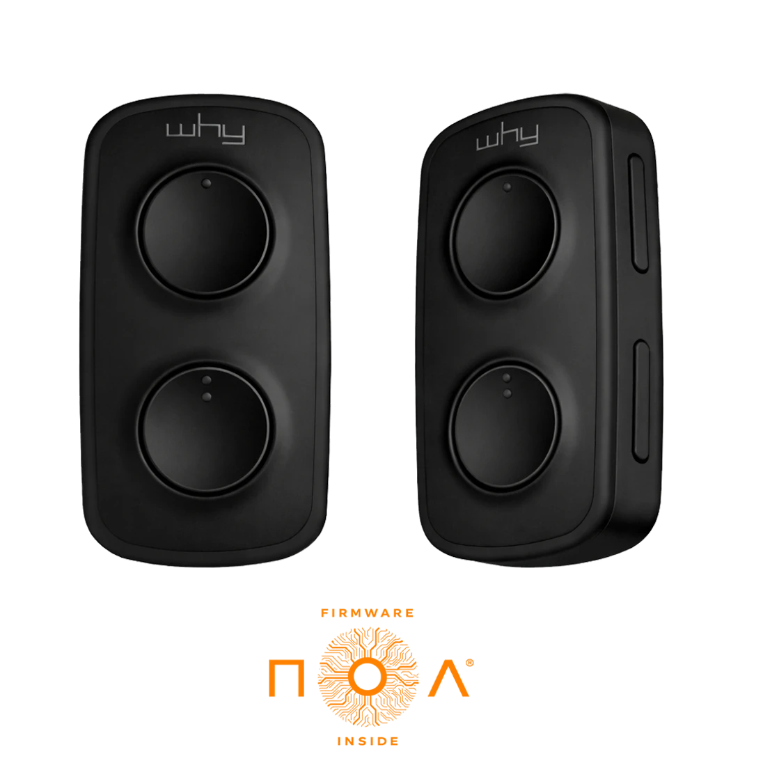 Vysielač Evo2 NOA MINI 4-kanál, 433/868 MHz, čierny