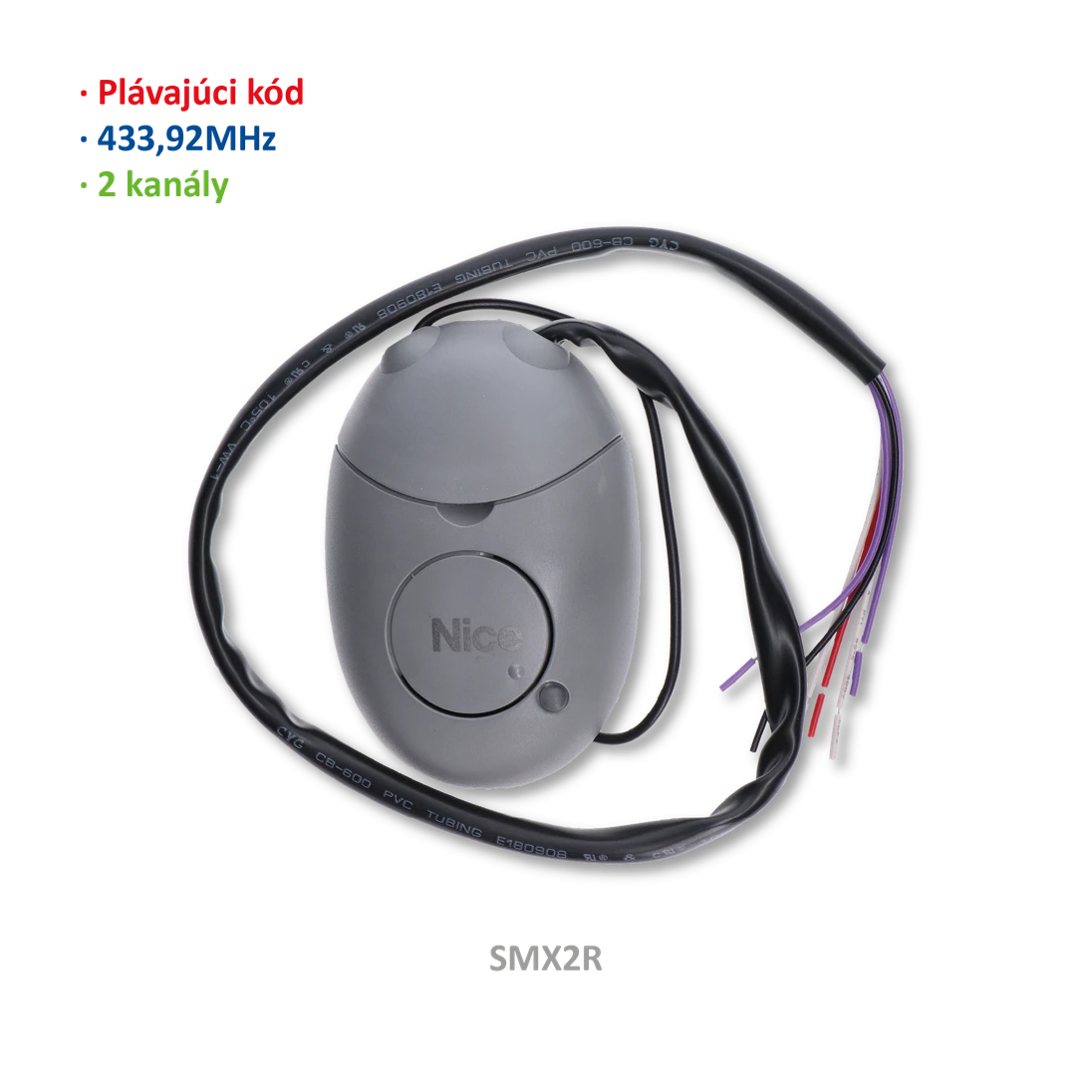 UKONČENÁ VÝROBA prijímač externý, 2-kanálový, pre FLOR