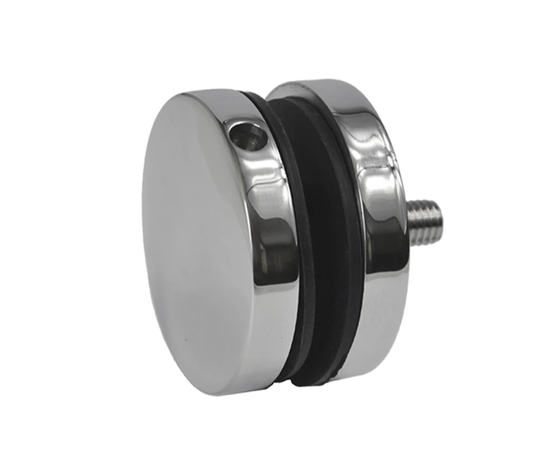 Svorka bodová na sklo 8 - 16 mm, plochá, leštená AISI 304