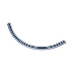 Vodiaci profil U ø 16 mm, polomer 0,5 m, zakrivenie 90°