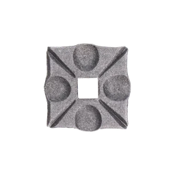 Pätka, 54 x 54 x 6 mm, otvor 12,5 x 12,5 mm