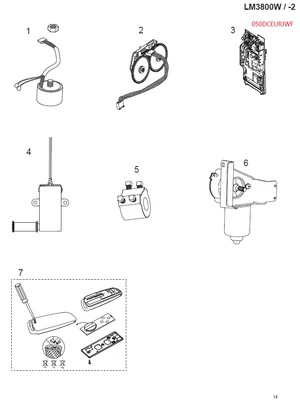 050DCEURJWF riadiaca doska, 433/ 868 MHZ EVO, pre LM3800W - slide 0