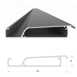 Bioklimatická pergola, hliníková 3 x 4 m, montovaná o stenu - slide 3