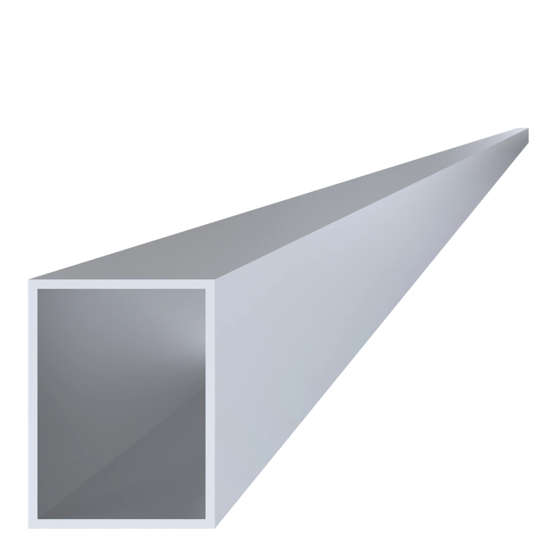 Hliníkový jokel 80 x 60 x 3 x 6000 mm, bez úpravy