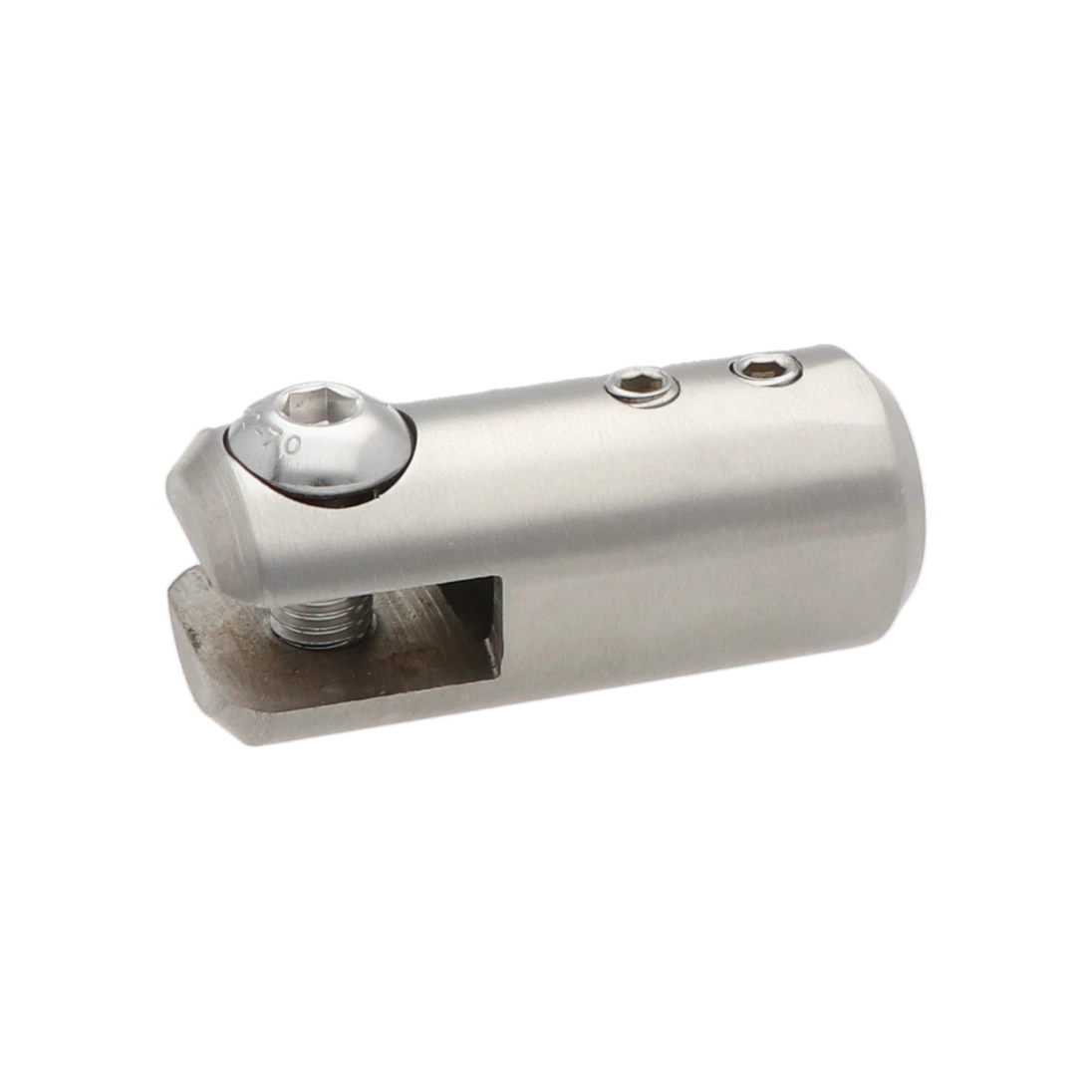 Spodek držáku madla na vypalované sloupy, brus AISI304