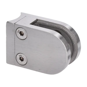 DOPRODEJ! Svorka skla na trubku ø42.4mm, broušený AISI316 - slide 1