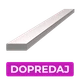 Plochá tyč 15 x 5 x 1000 mm, broušená nerez AISI 304