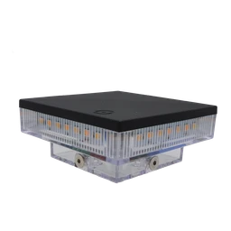 LED lampa, 12 V/24 V/230 V na sloupek 100 x 100/120 x 120 mm