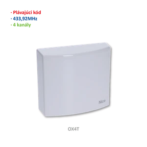 Prijímač univerzálny, 4-kanálový, so zabudovaným vysielačom - slide 1