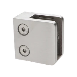 Svorka plochá, pre sklo 6 - 12,76 mm, brúsená AISI 304