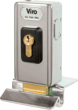 Elektrozámok 12 V vertikálny pre bránu nad 3 m/krídlo - slide 1