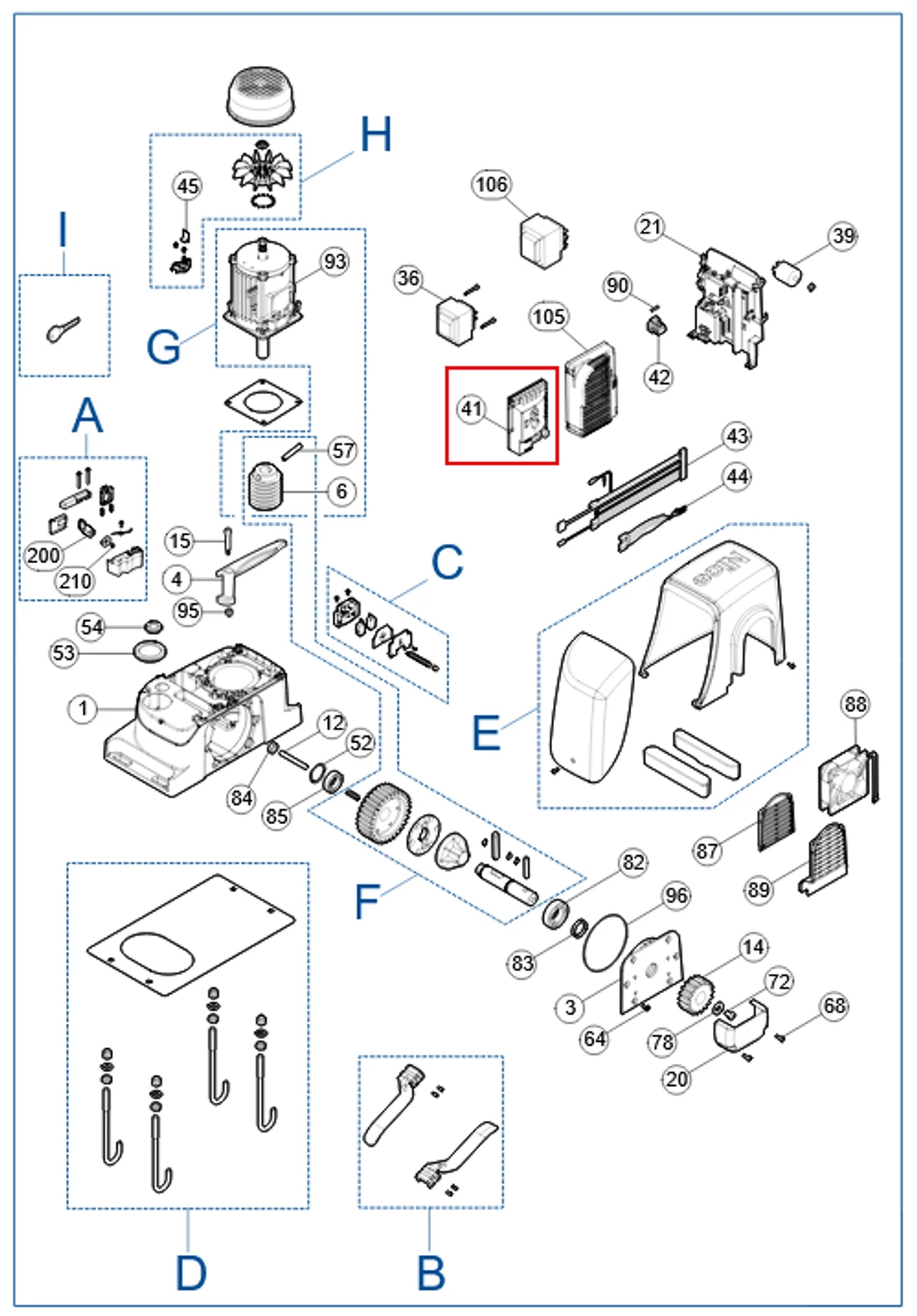 Invertor pre riadiaciu jednotku pre RUN 2500IR01/A