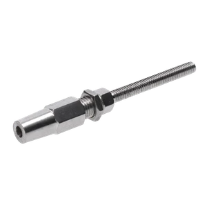 Úchyt pro lanko ø 3 mm, závit M6, broušená AISI 304 - slide 1