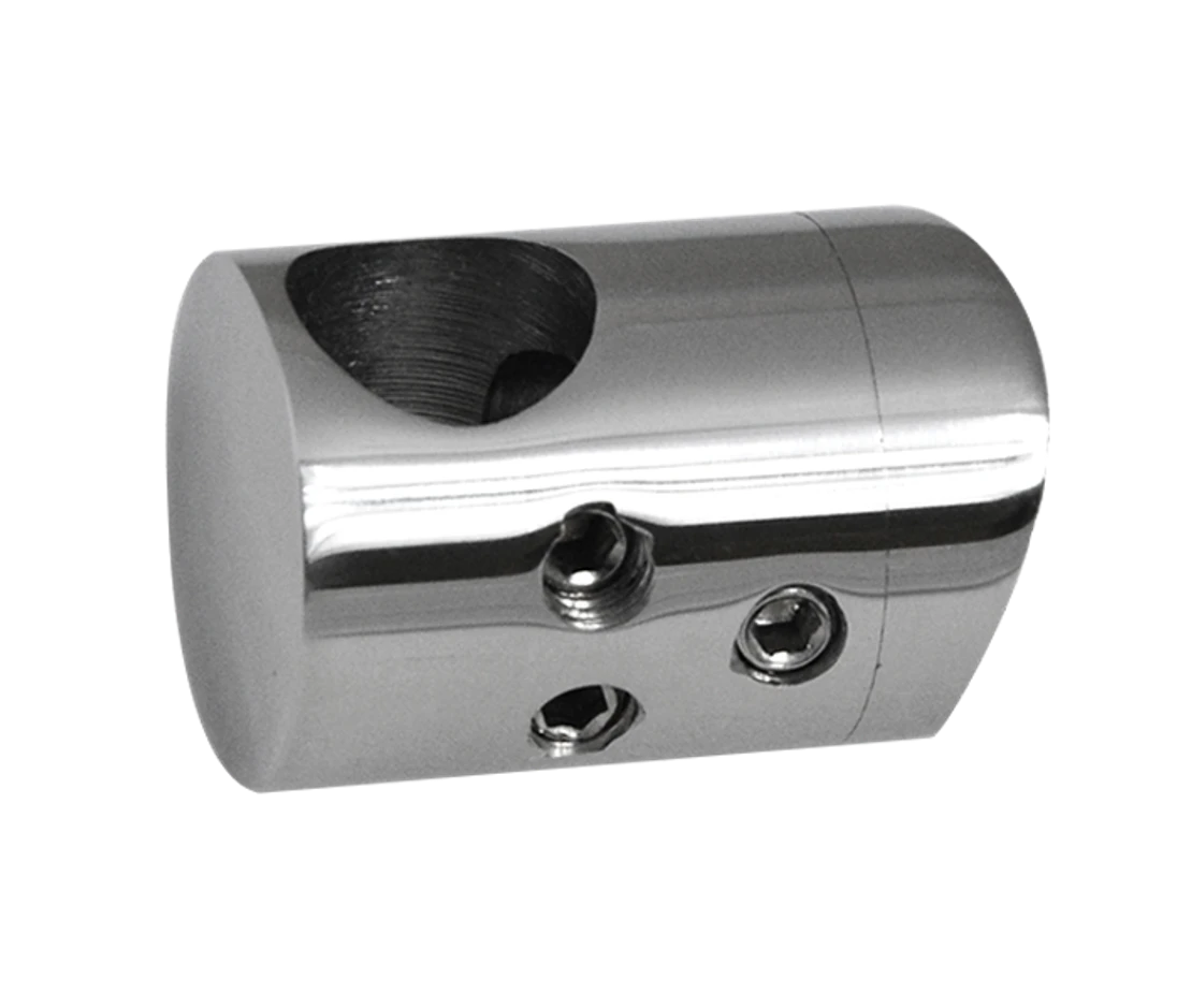 Držák tyče ø 12 mm přechodný na trubku ø 42,4 mm, AISI 304