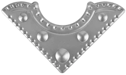 Ornament plechový 175 x 175 x 1 mm