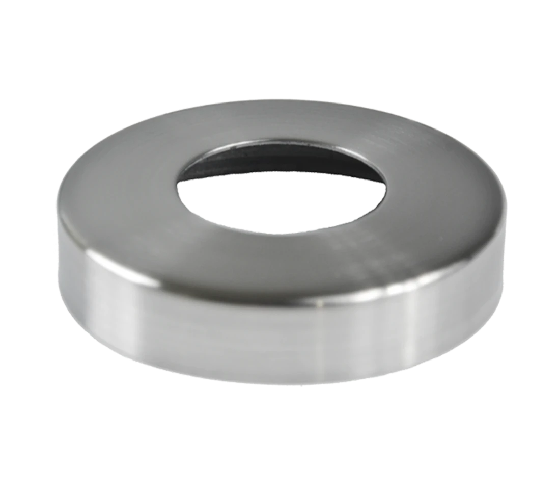 Kryt příruby na trubku ø 48,3 mm, broušená AISI 304