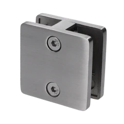 Svorka priama na jokel, na sklo 8 - 12,76 mm, AISI 304