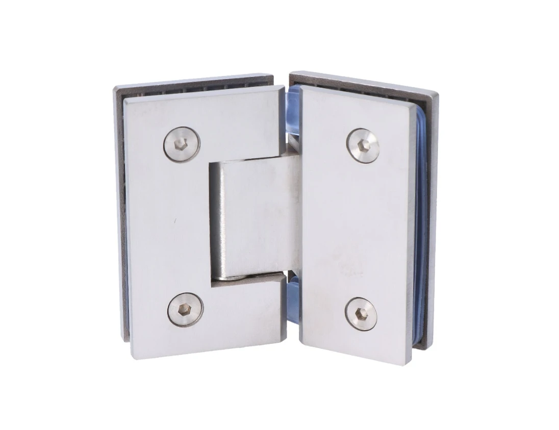 Záves medzi sklá 135°, sklo 8 - 10 mm, brúsená AISI 304