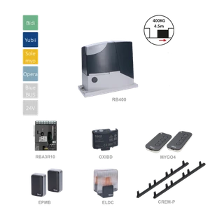 RB400BDKCE+H sada pre posuvnú bránu do 400 kg - slide 1