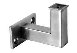 Držák madla na stěnu, broušená nerez AISI 304