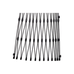 Čierna lanková sieť, 0,8 x 5 m, oko 60 x 104 mm, ø 2 mm, AISI 304 - slide 2