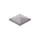 Stříška plechová 30 x 30 mm, tloušťka 0,8 mm