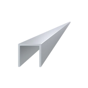 U profil 25x25mm, L-6000mm, hliník bez povrchové úpravy - slide 0