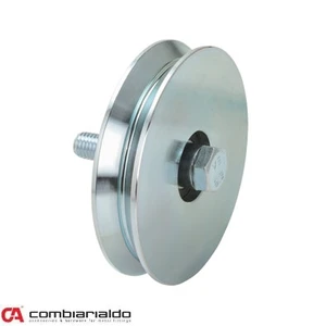 Vodiace koliesko ø 100 mm jednoložiskové, V, nosnosť 230 kg - slide 0