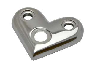 Nadpojovací deska na trubku ø 42,4 mm, leštěná AISI 304 - slide 0