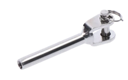 Nerezový úchyt s vnútorným závitom M6, brúsená AISI 304