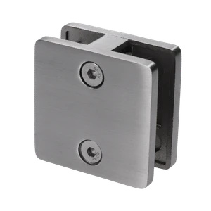 Svorka priama na jokel, na sklo 8 - 12,76 mm, AISI 304 - slide 0