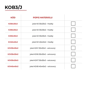 Oblúk typu KOB 3 jokel - slide 1