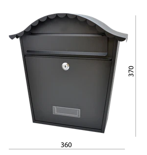 Schránka poštová, 370 x 360 x 135 mm - slide 1