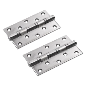 Nerezové panty, max. nosnost: 90kg, broušená nerez AISI304 - slide 0